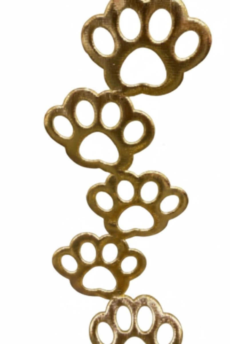 Shop For Metallic Vinyl Puffy Paw Garland Streamer