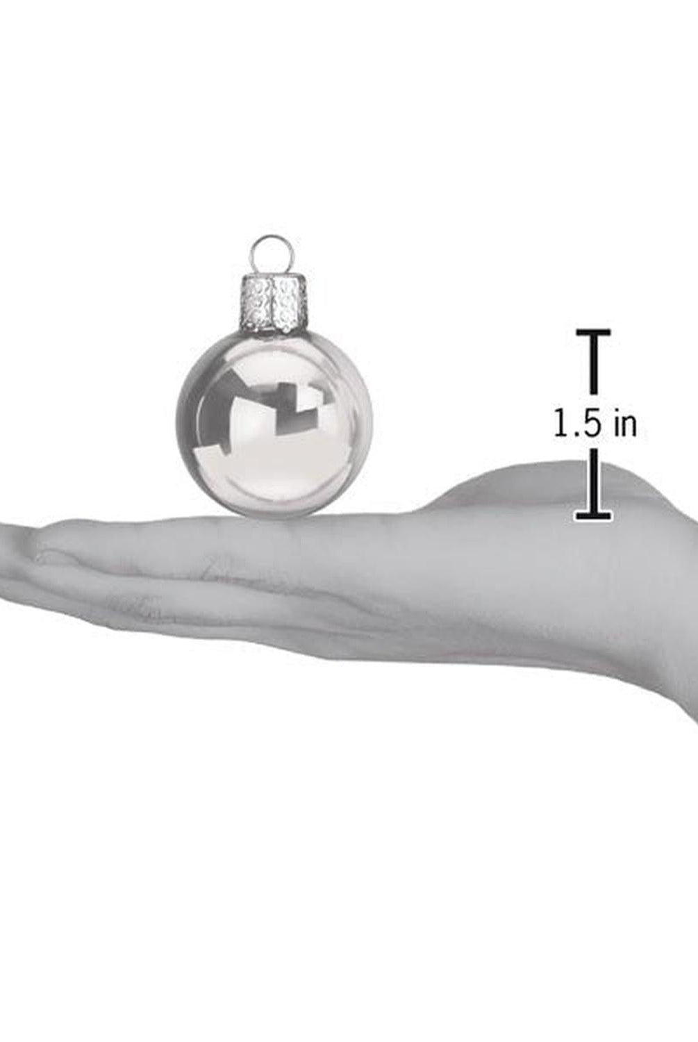 Metallics Balls - 1.5" 12 Count Ornament