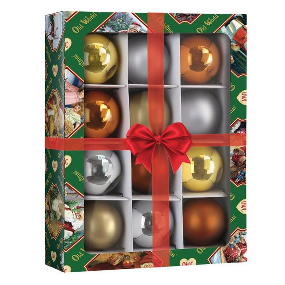 Shop For Metallics Balls - 1.5" 12 Count Ornament