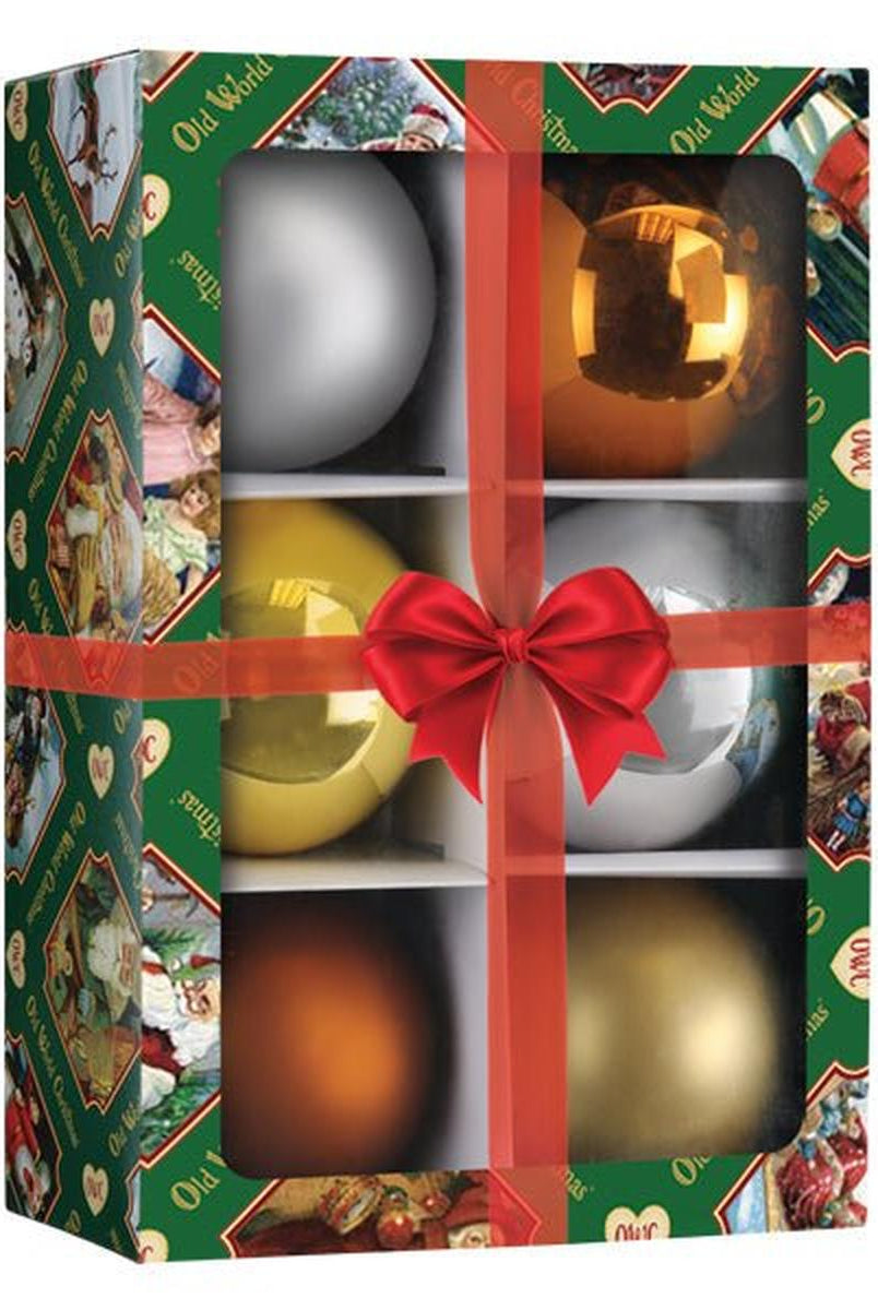 Shop For Metallics Balls - 3.5" 6 Count Ornament