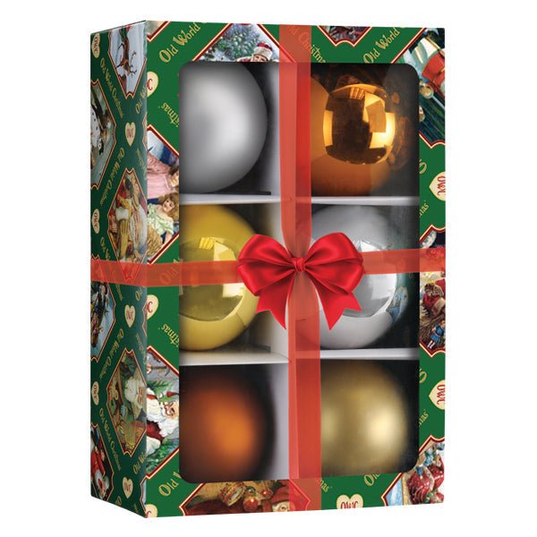 Shop For Metallics Balls - 3.5" 6 Count Ornament