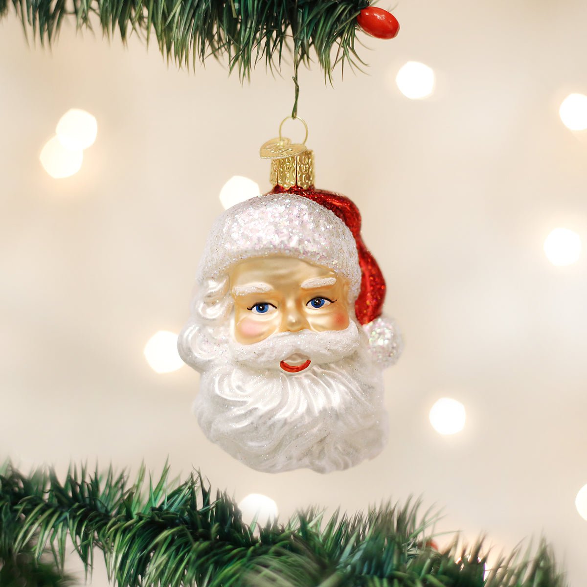 Shop For Mid - century Santa Head Ornament
