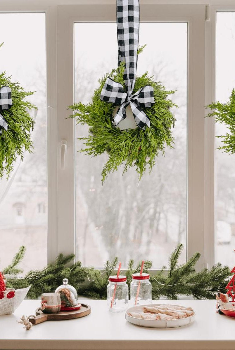 Shop For Mini Christmas Cabinet Wreath