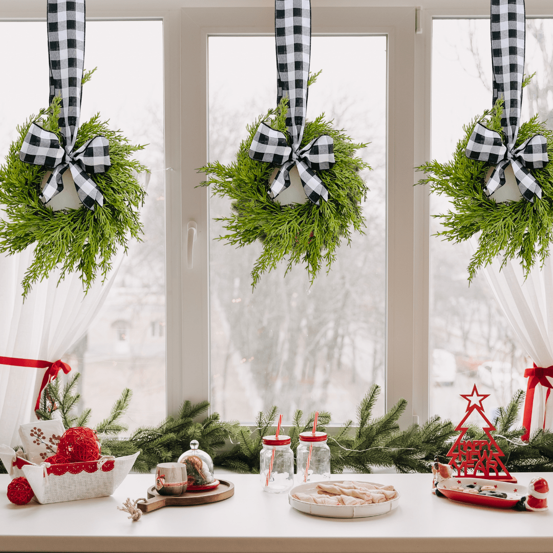 Shop For Mini Christmas Cabinet Wreath
