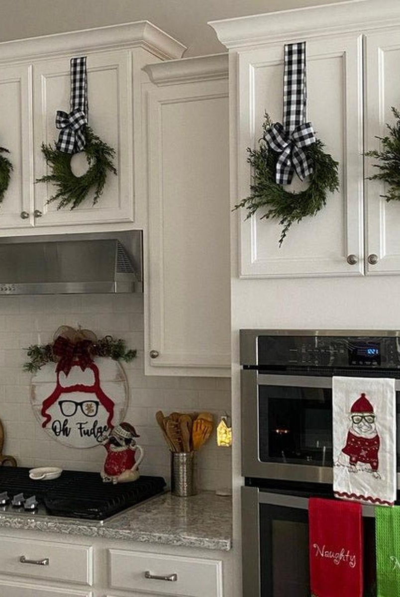 Shop For Mini Christmas Cabinet Wreath