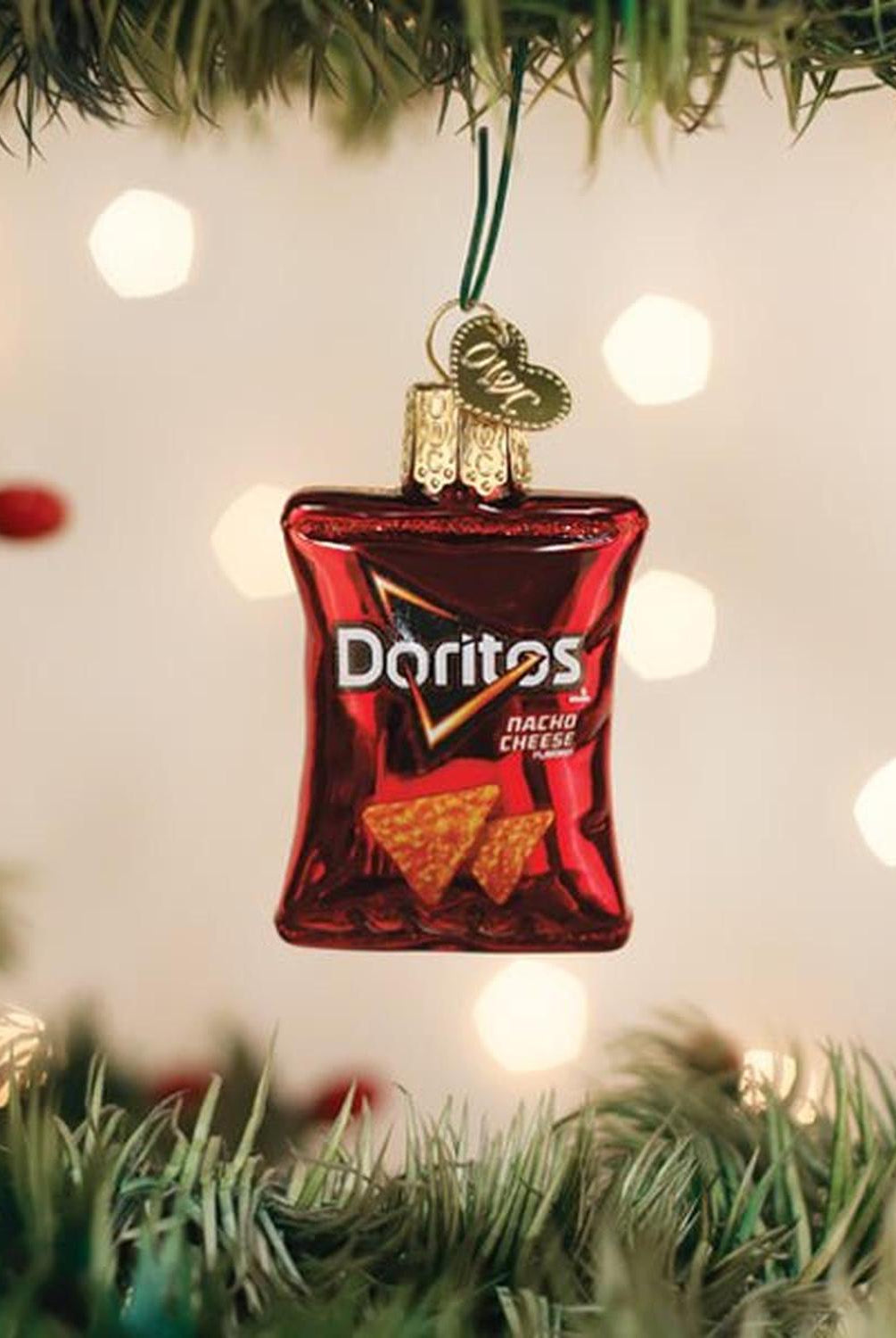 Mini Doritos Nacho Cheese Ornament