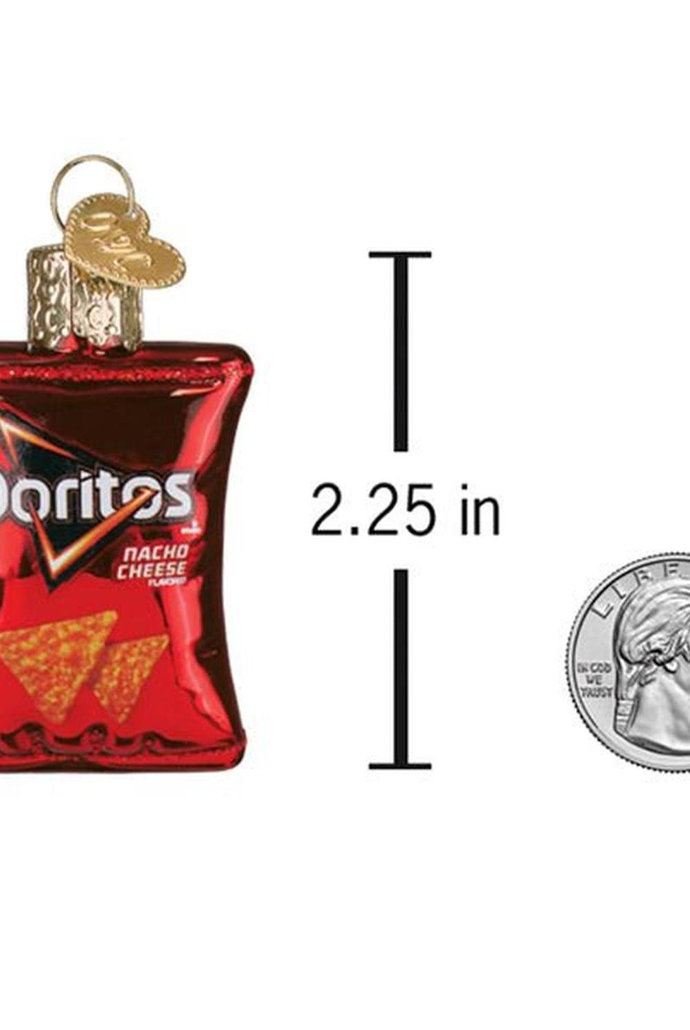 Mini Doritos Nacho Cheese Ornament