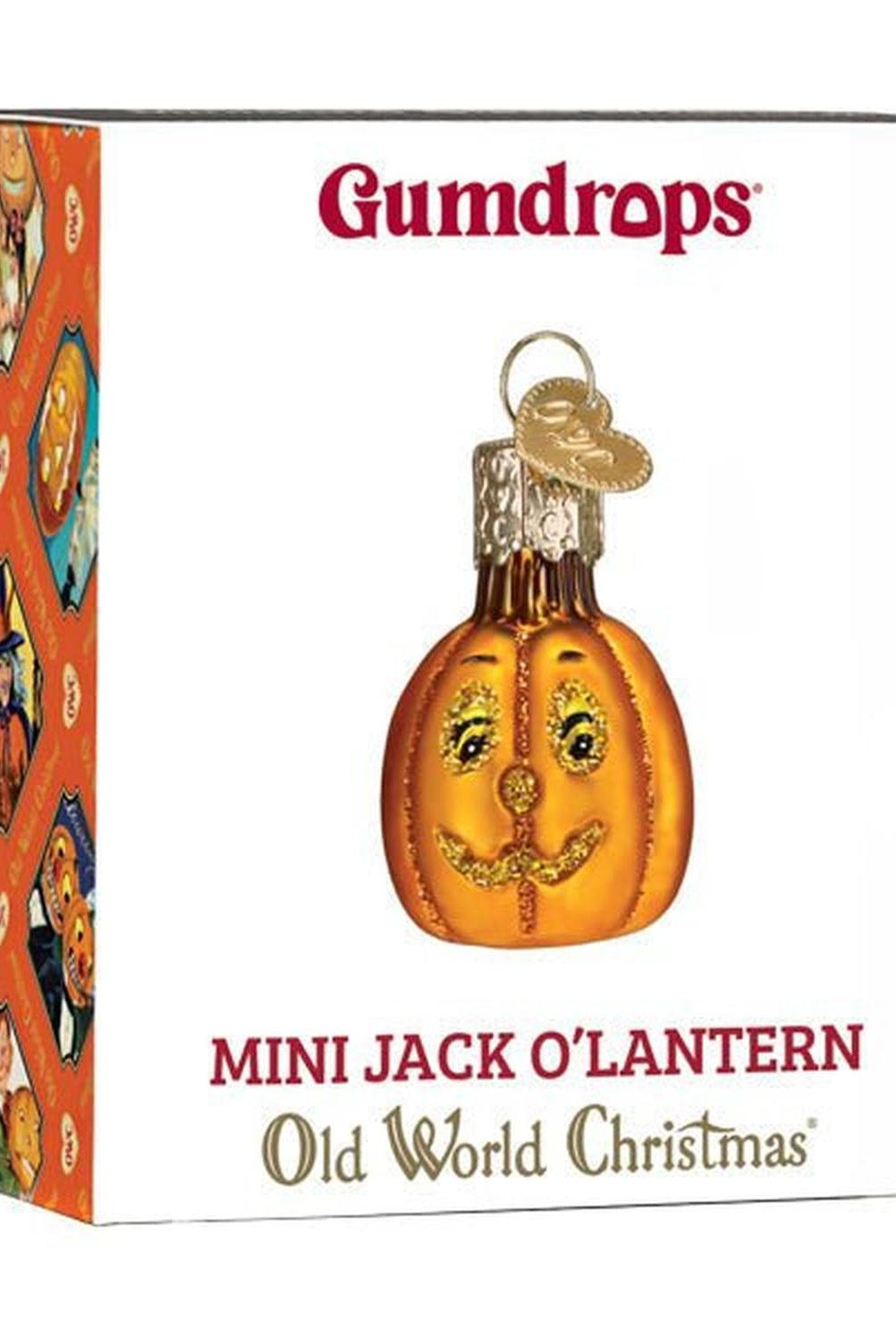 Mini Jack O'lantern Ornament