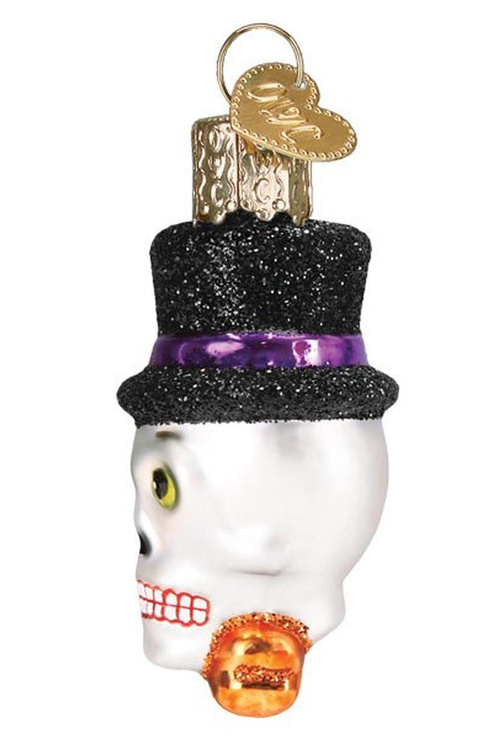 Mini Top Hat Skeleton Ornament