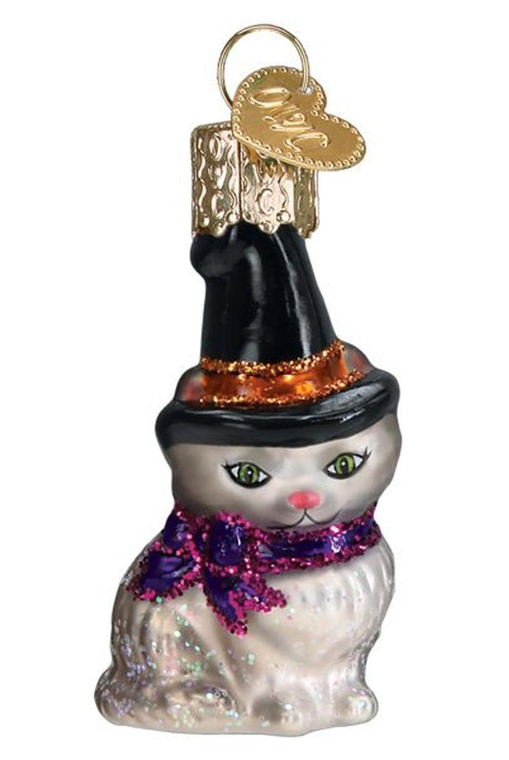 Mini Witch Cat Ornament