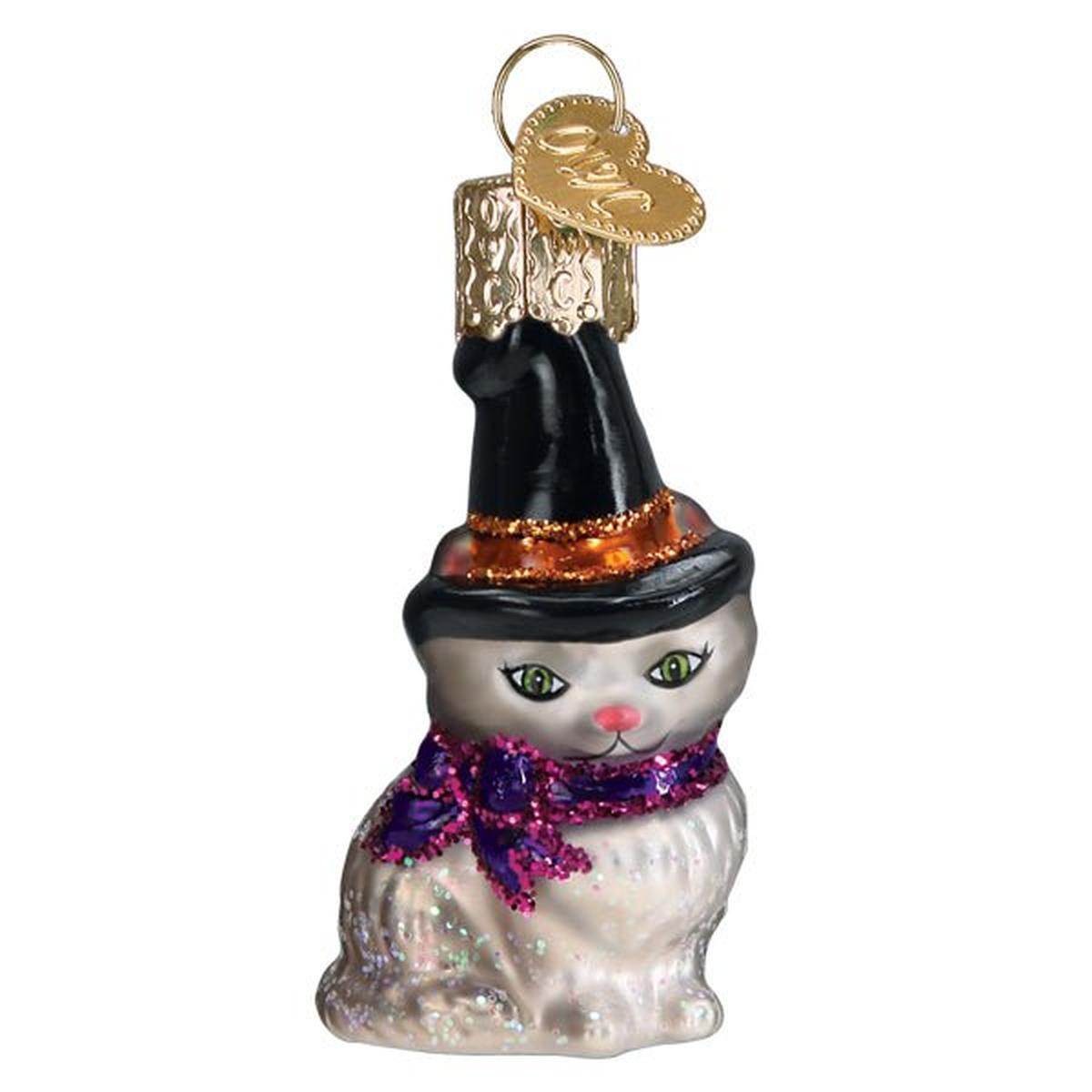 Shop For Mini Witch Cat Ornament