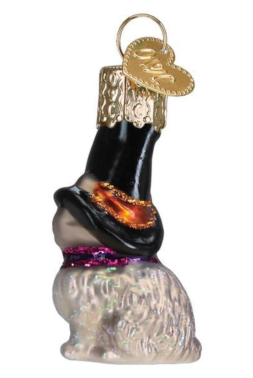 Mini Witch Cat Ornament