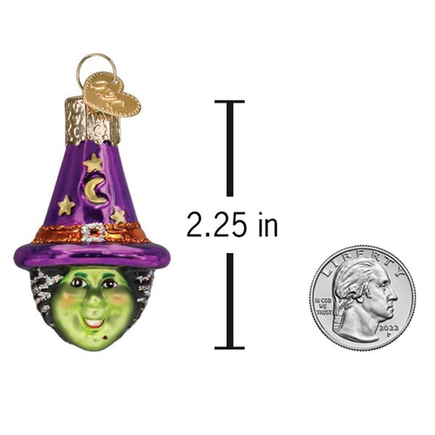 Shop For Mini Witch Head Ornament
