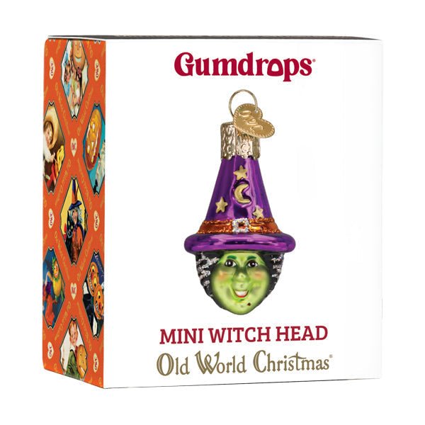Shop For Mini Witch Head Ornament