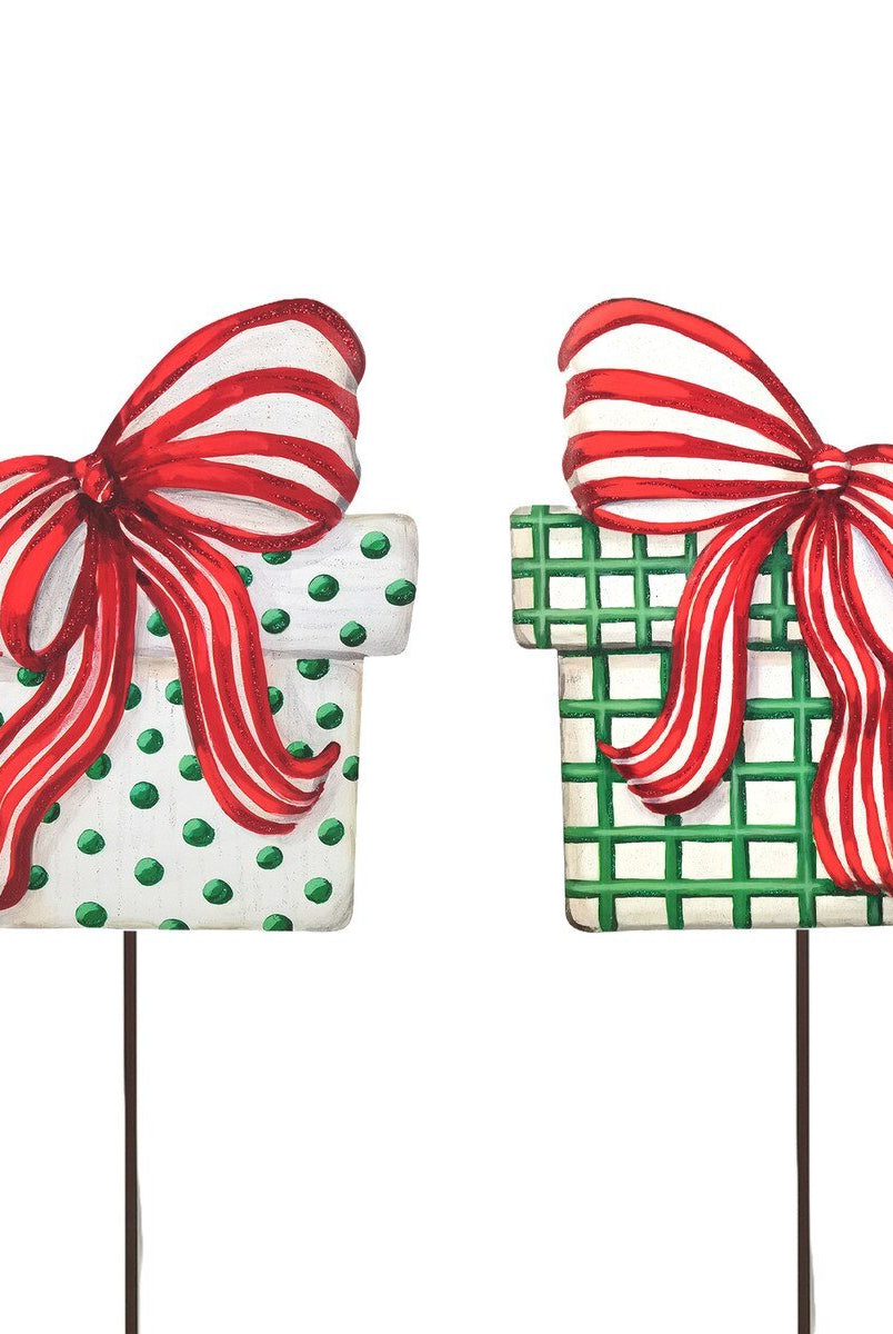 Shop For Modern Gift Boxes, Set of 2 (Stake/Hanger/Easel)