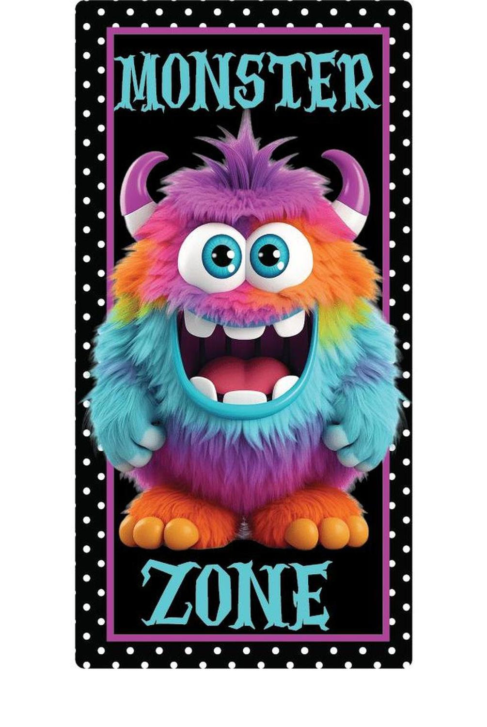 Monster Zone Furry Monster Sign