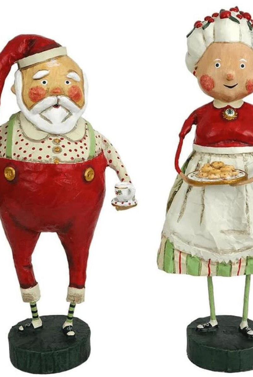 Shop For Mr. and Mrs. Claus Figurines by Lori Mitchell - Set of 2