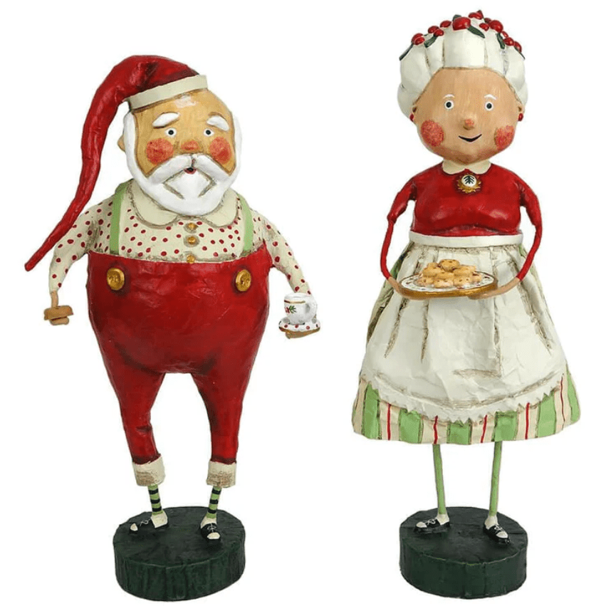 Shop For Mr. and Mrs. Claus Figurines by Lori Mitchell - Set of 2