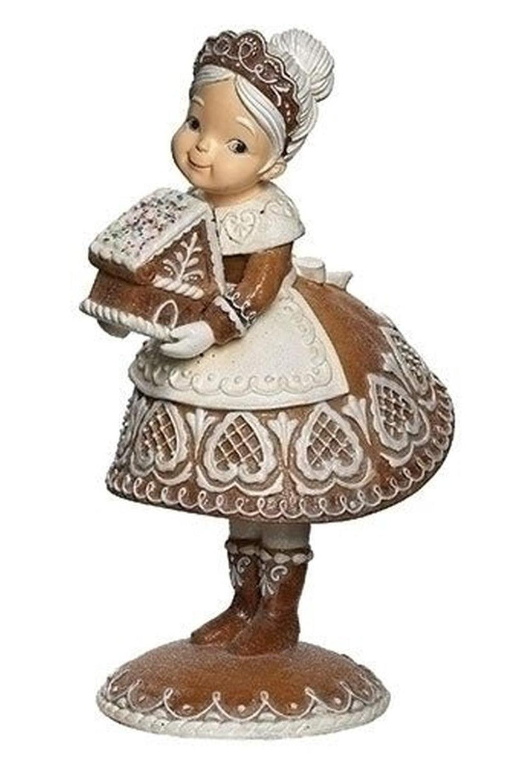 Shop For Mrs. Claus Gingerbread Christmas Figurine at Michelle's aDOORable Creations