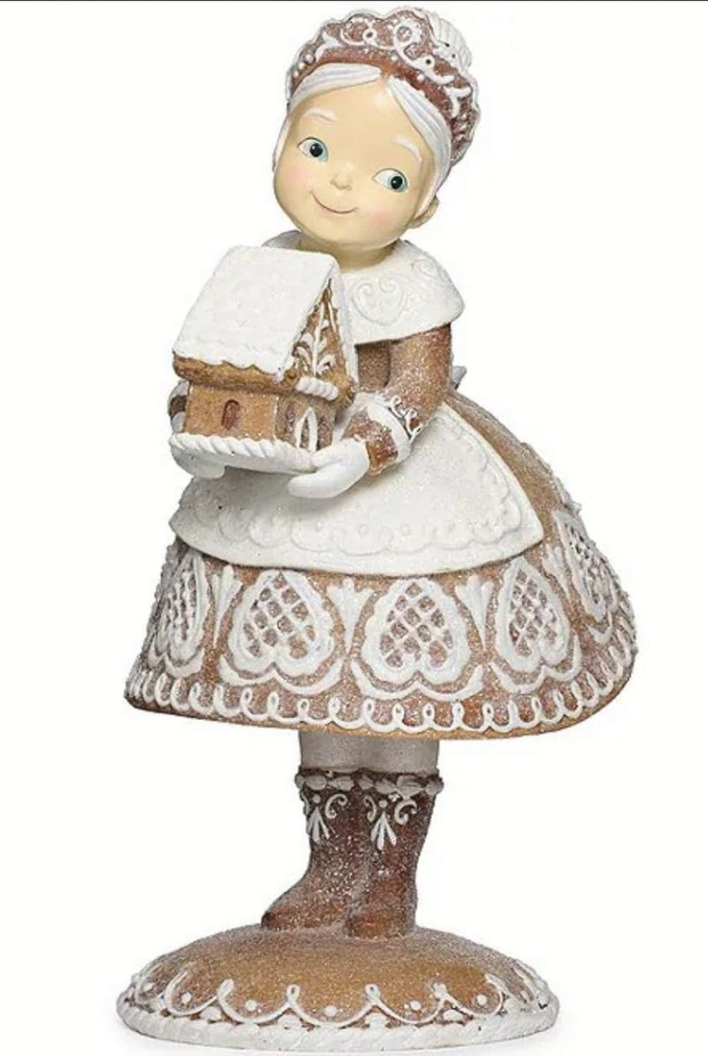 Shop For Mrs. Claus Gingerbread Christmas Figurine at Michelle's aDOORable Creations