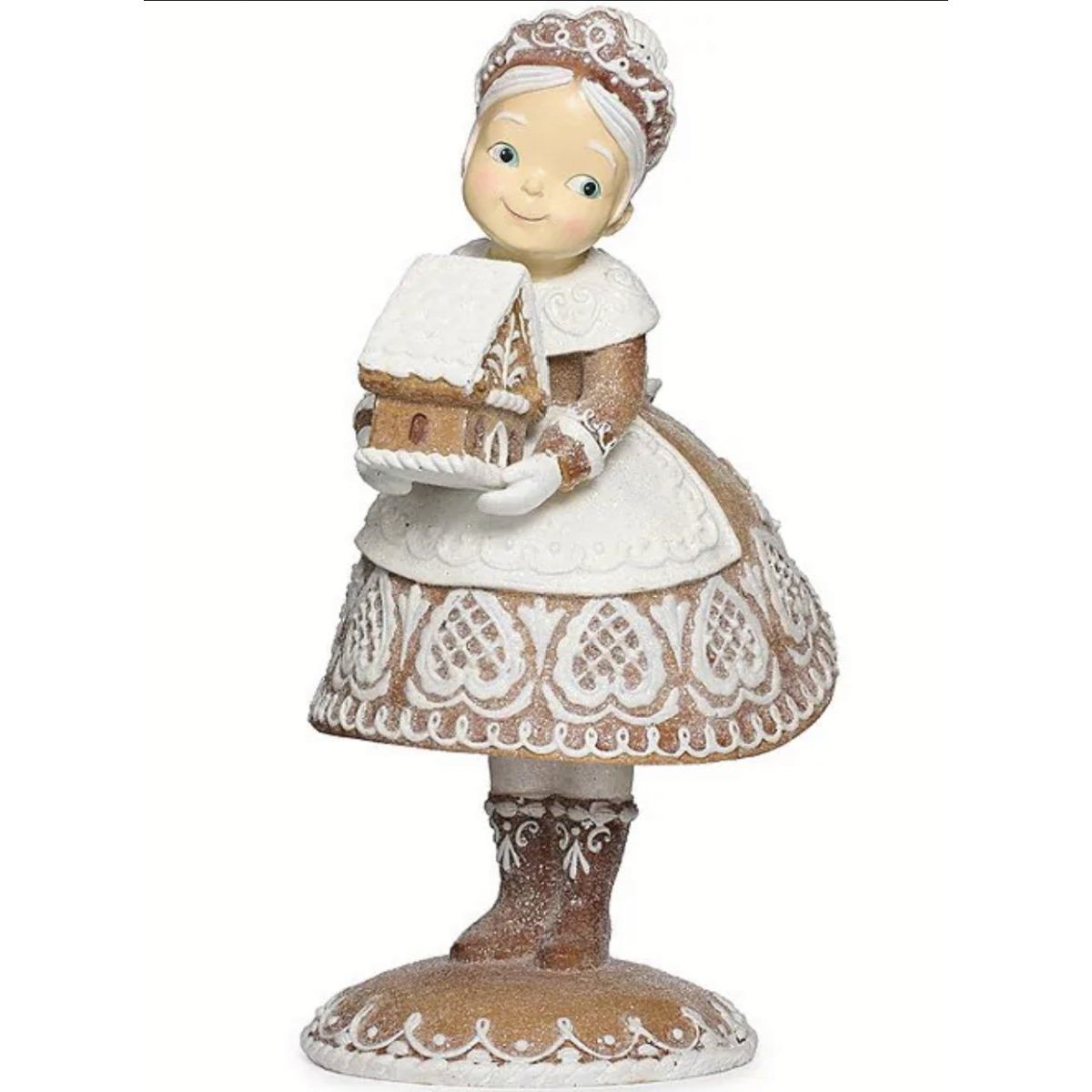 Shop For Mrs. Claus Gingerbread Christmas Figurine at Michelle's aDOORable Creations
