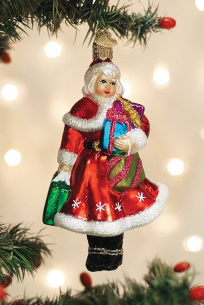 Shop For Mrs. Claus Goes Shopping Ornament