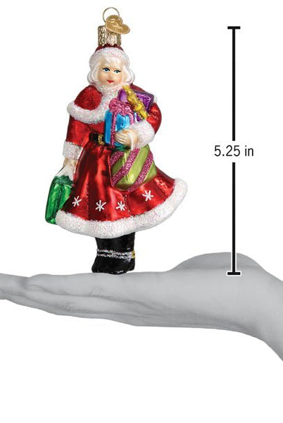 Shop For Mrs. Claus Goes Shopping Ornament
