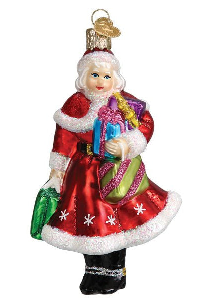 Shop For Mrs. Claus Goes Shopping Ornament