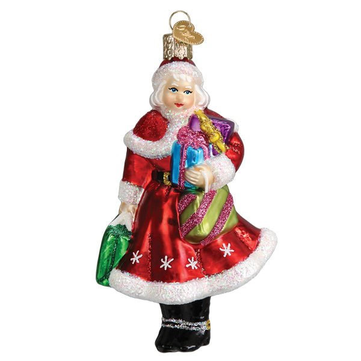 Shop For Mrs. Claus Goes Shopping Ornament