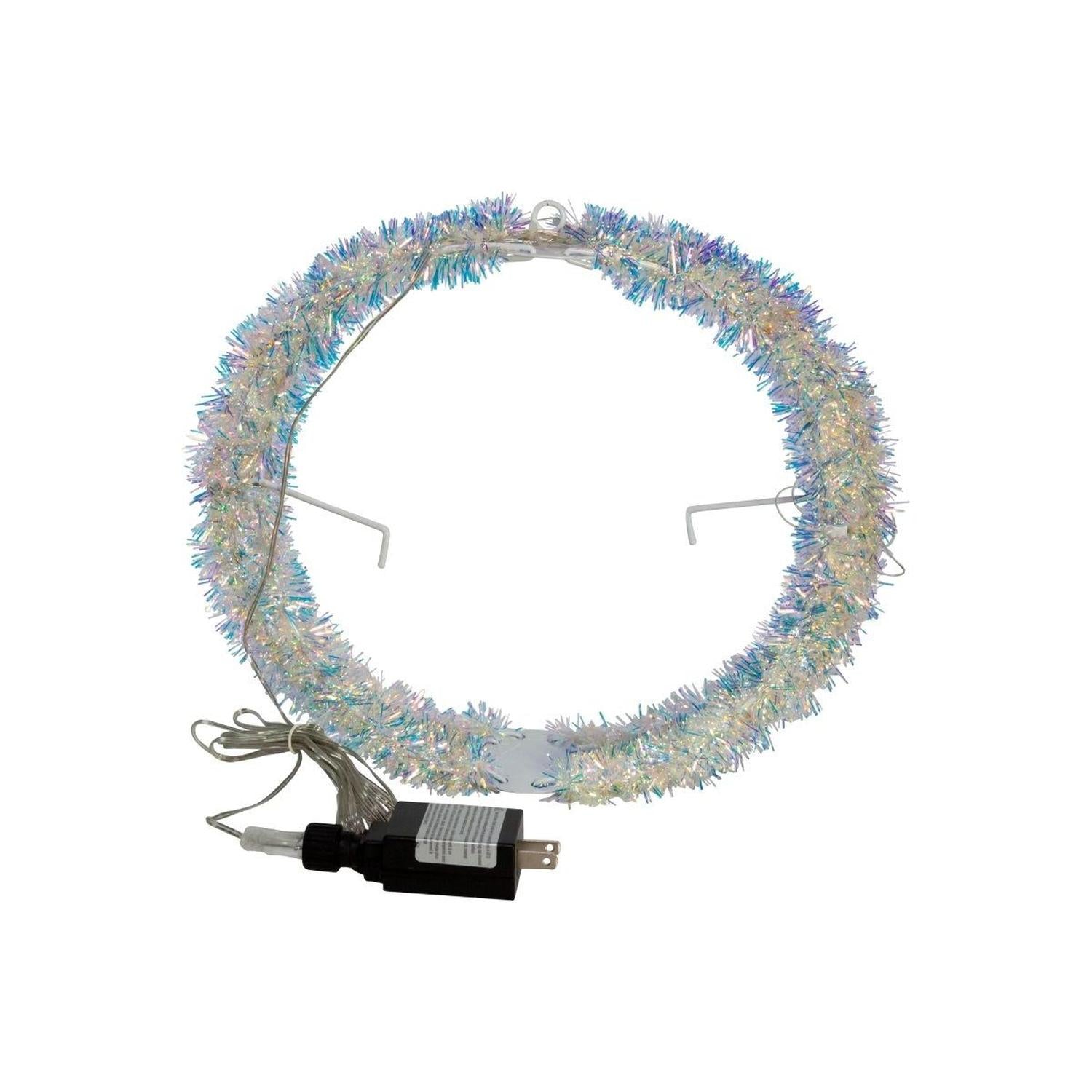 Shop For Multi - Color LED Tinsel Foldable Sphere 12"