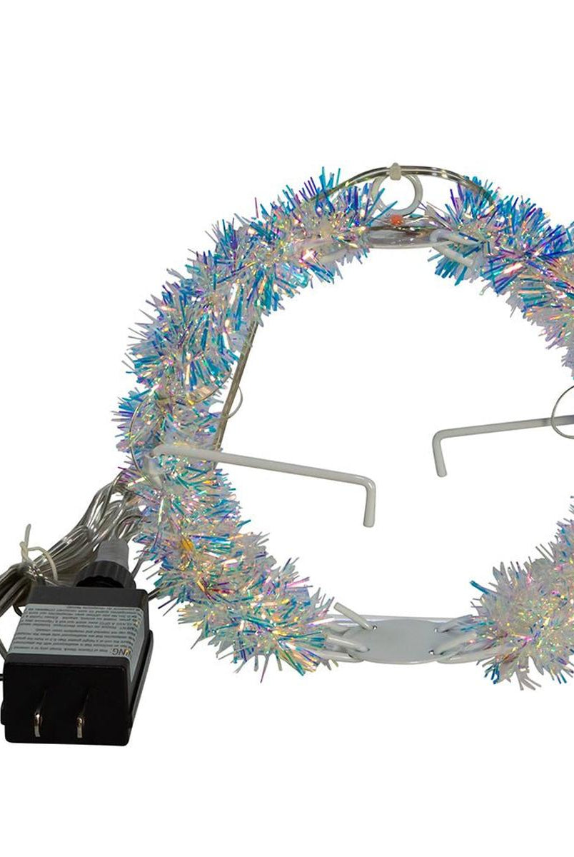 Shop For Multi - Color LED Tinsel Foldable Sphere 6"