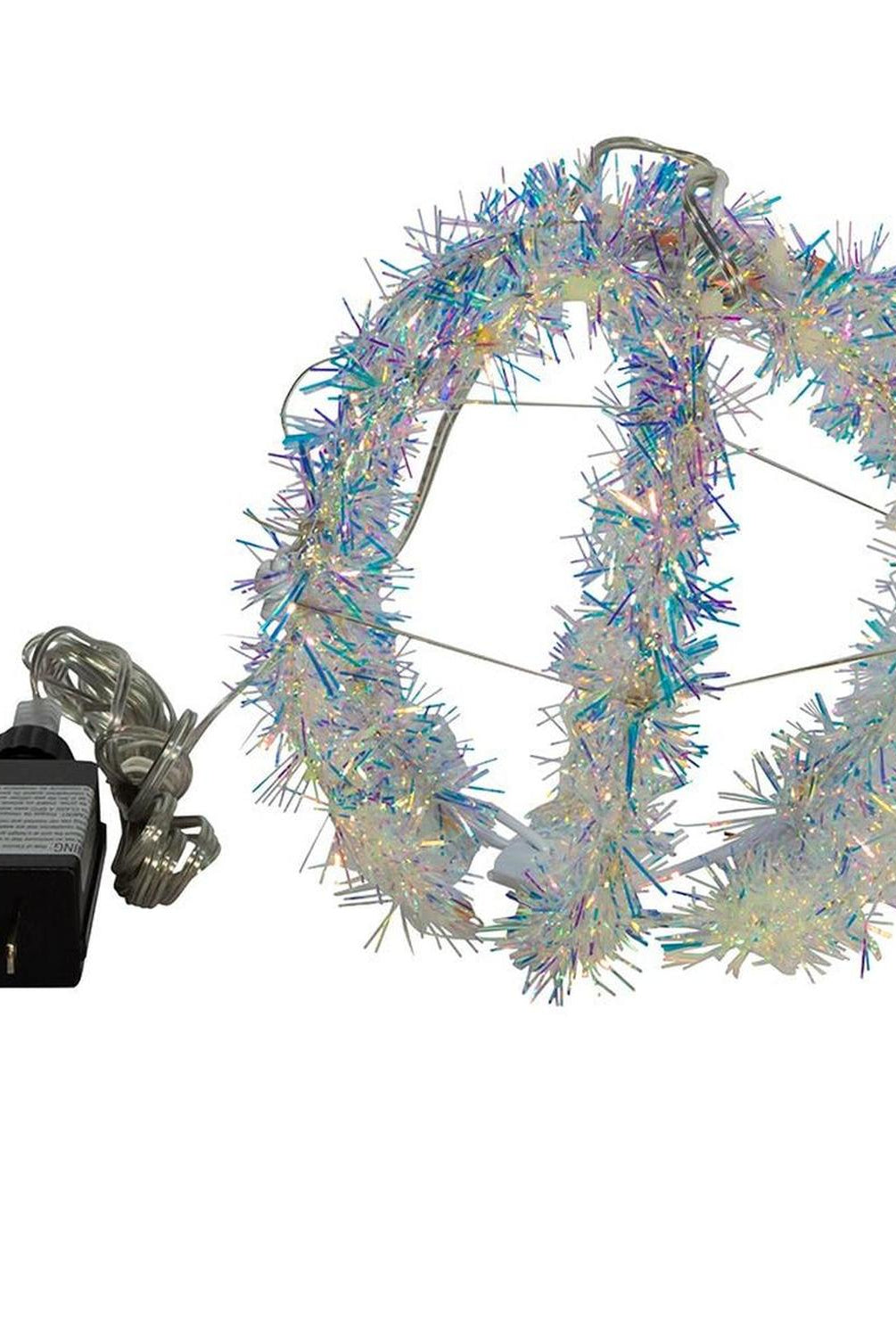 Shop For Multi - Color LED Tinsel Foldable Sphere 6"