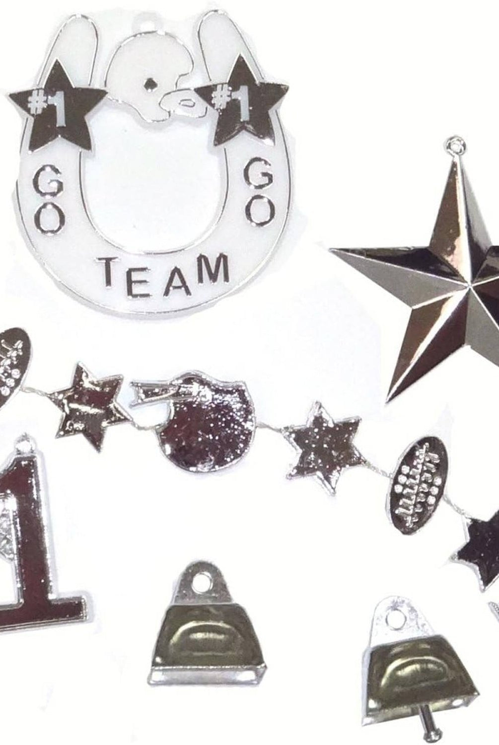 Shop For Mum Garland and Trinket Assortment Pack: Silver (6 Pcs)