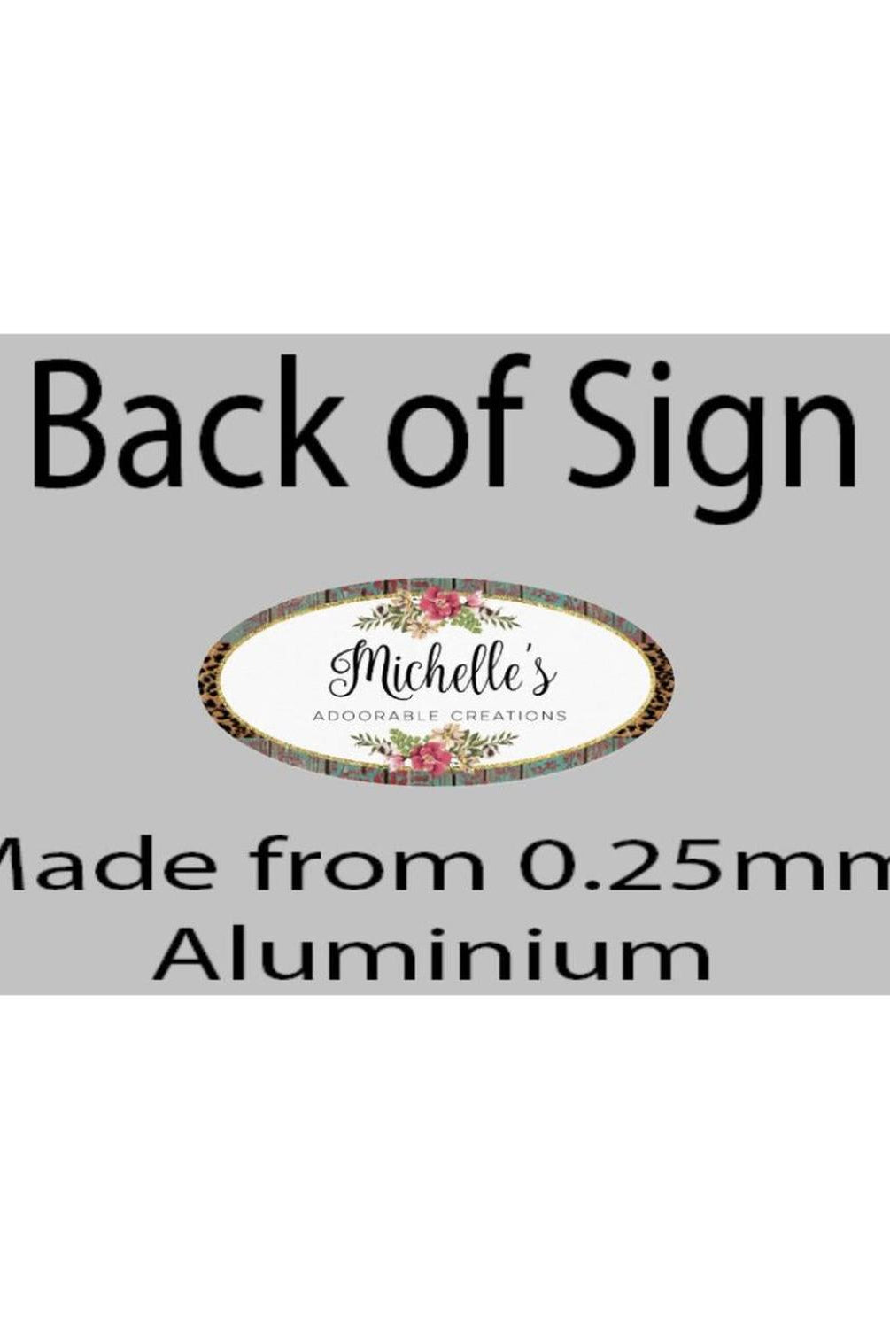 Mummy Monster Eyes Sign