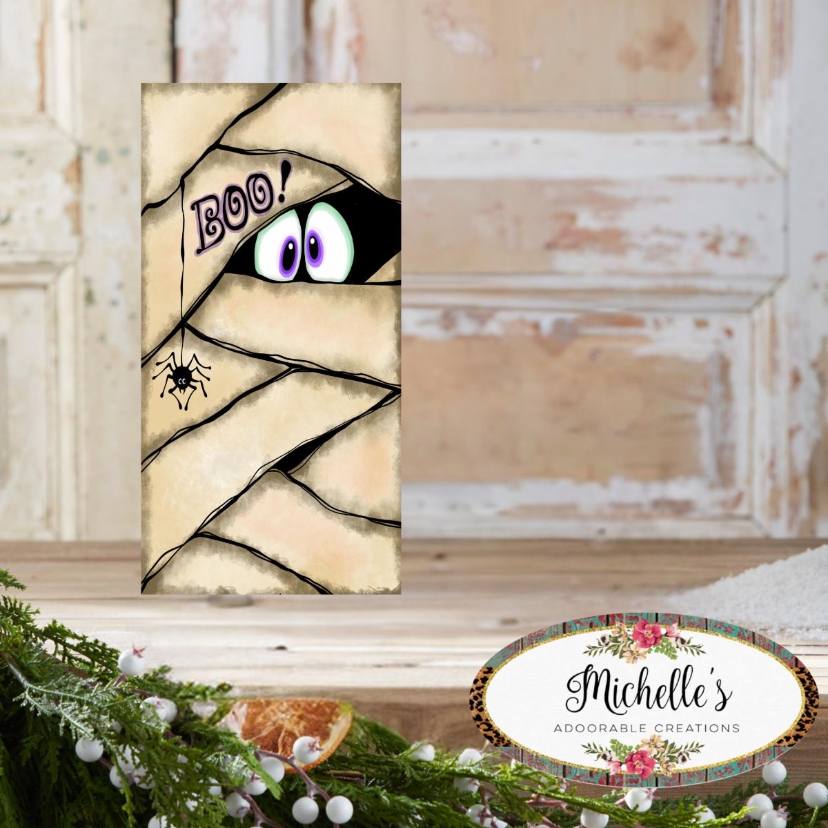 Shop For Mummy Monster Eyes Sign