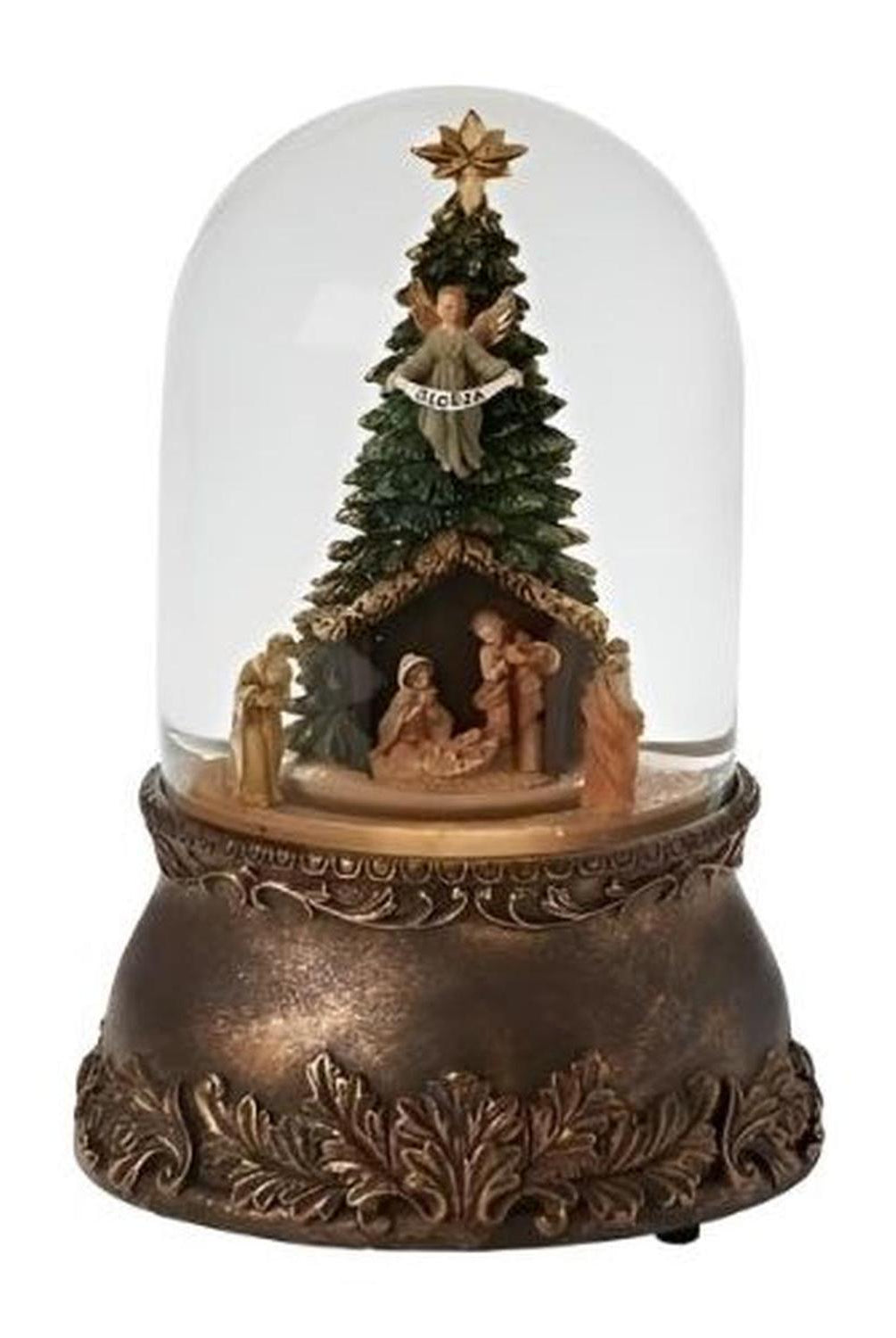 Shop For Musical Nativity Glitter Globe Lantern at Michelle's aDOORable Creations