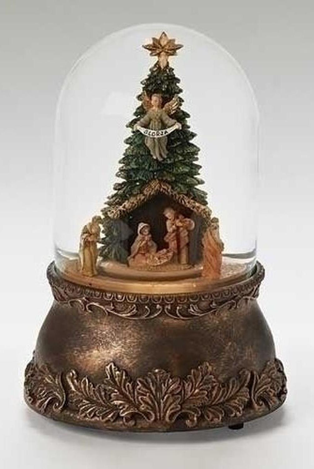 Shop For Musical Nativity Glitter Globe Lantern at Michelle's aDOORable Creations