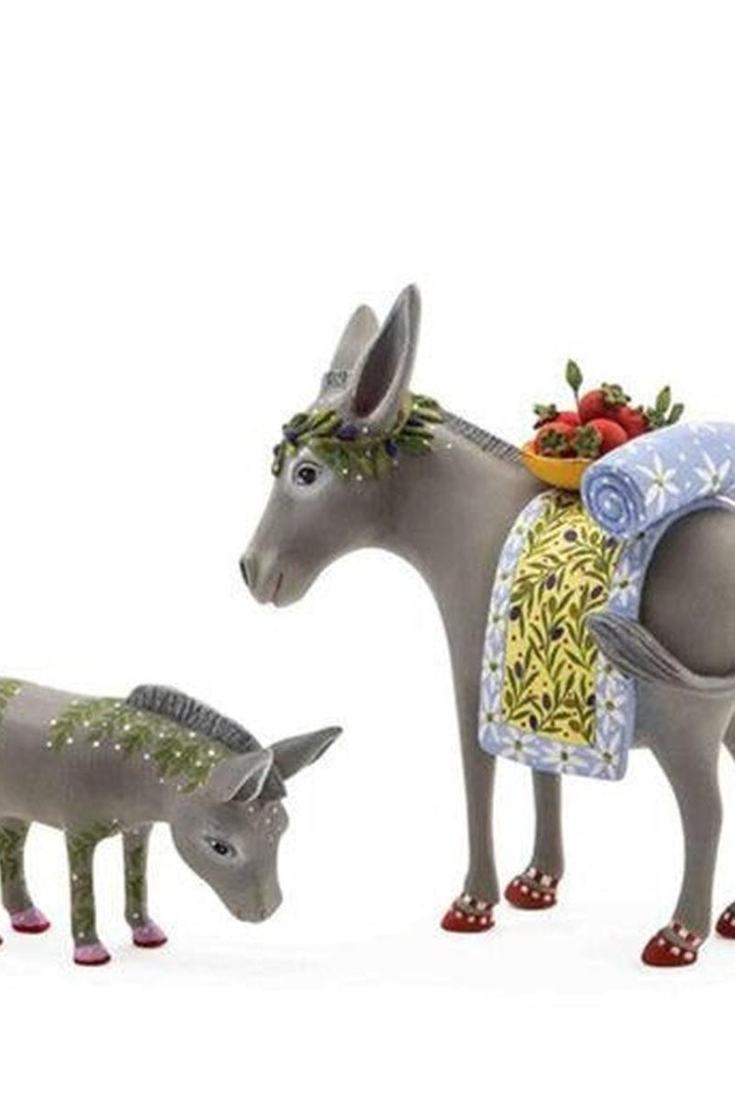 Shop For Nativity Mother & Baby Donkey Figures