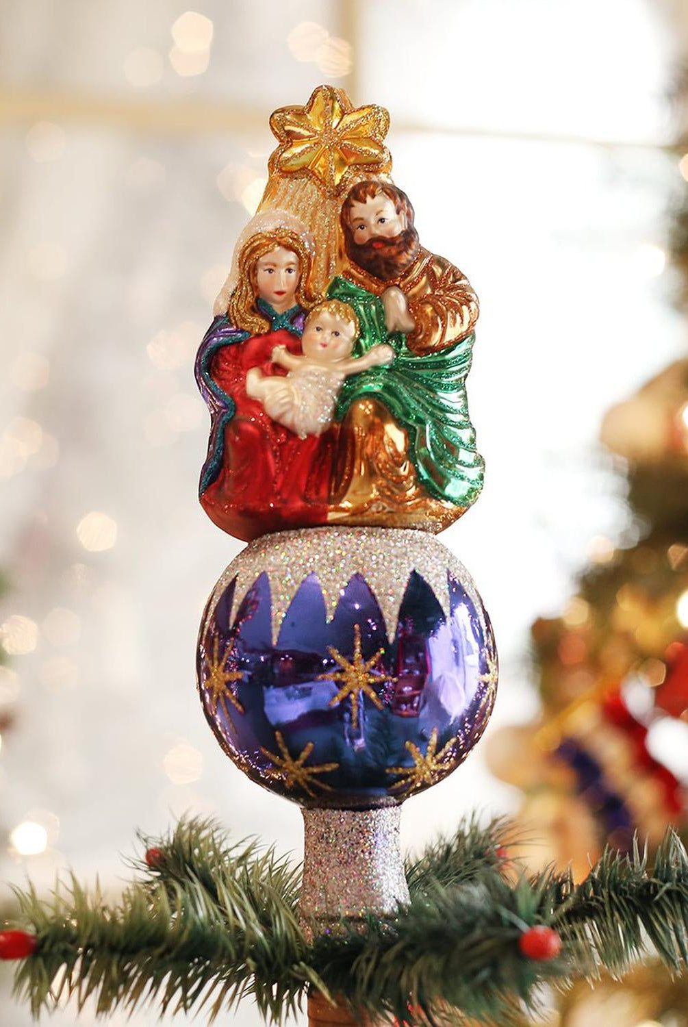 Nativity Tree Top