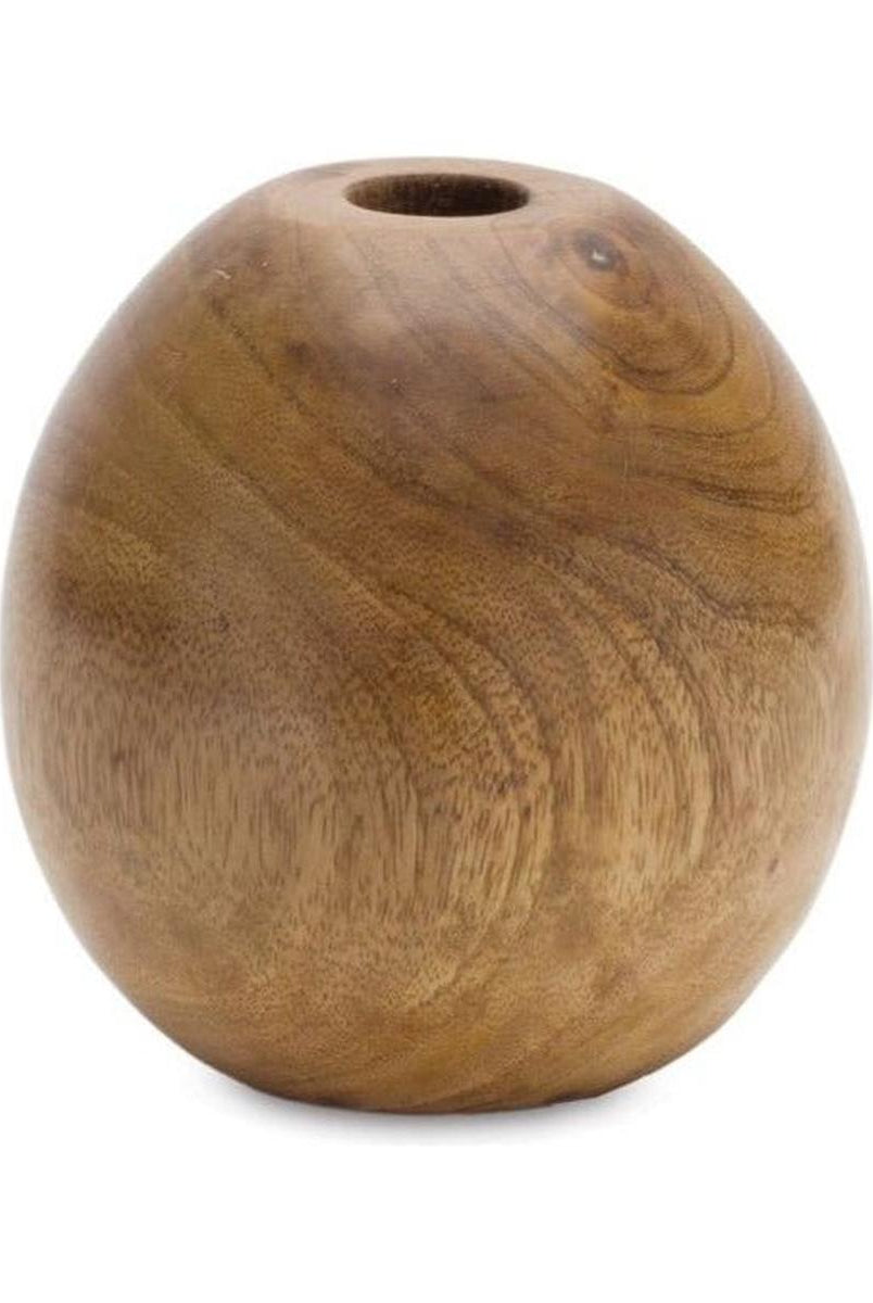 Shop For Natural Wood Bud Vase (Set of 3)