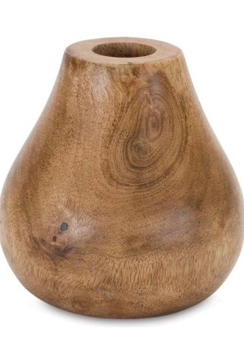 Shop For Natural Wood Bud Vase (Set of 3)