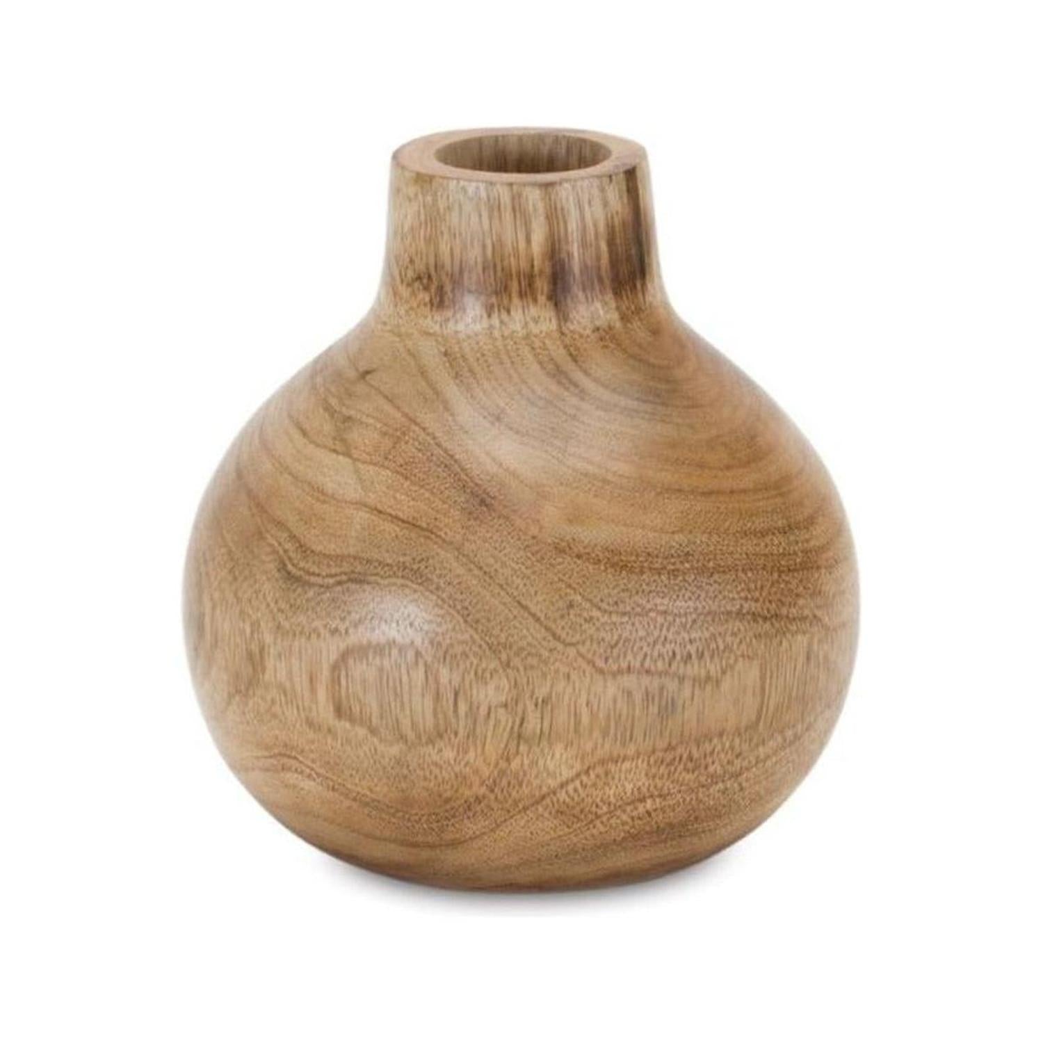 Shop For Natural Wood Bud Vase (Set of 3)