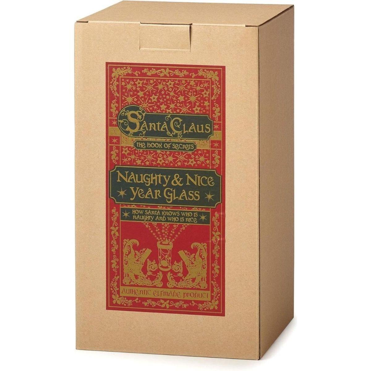 Shop For Naughty and Nice Year Hourglass at Michelle's aDOORable Creations