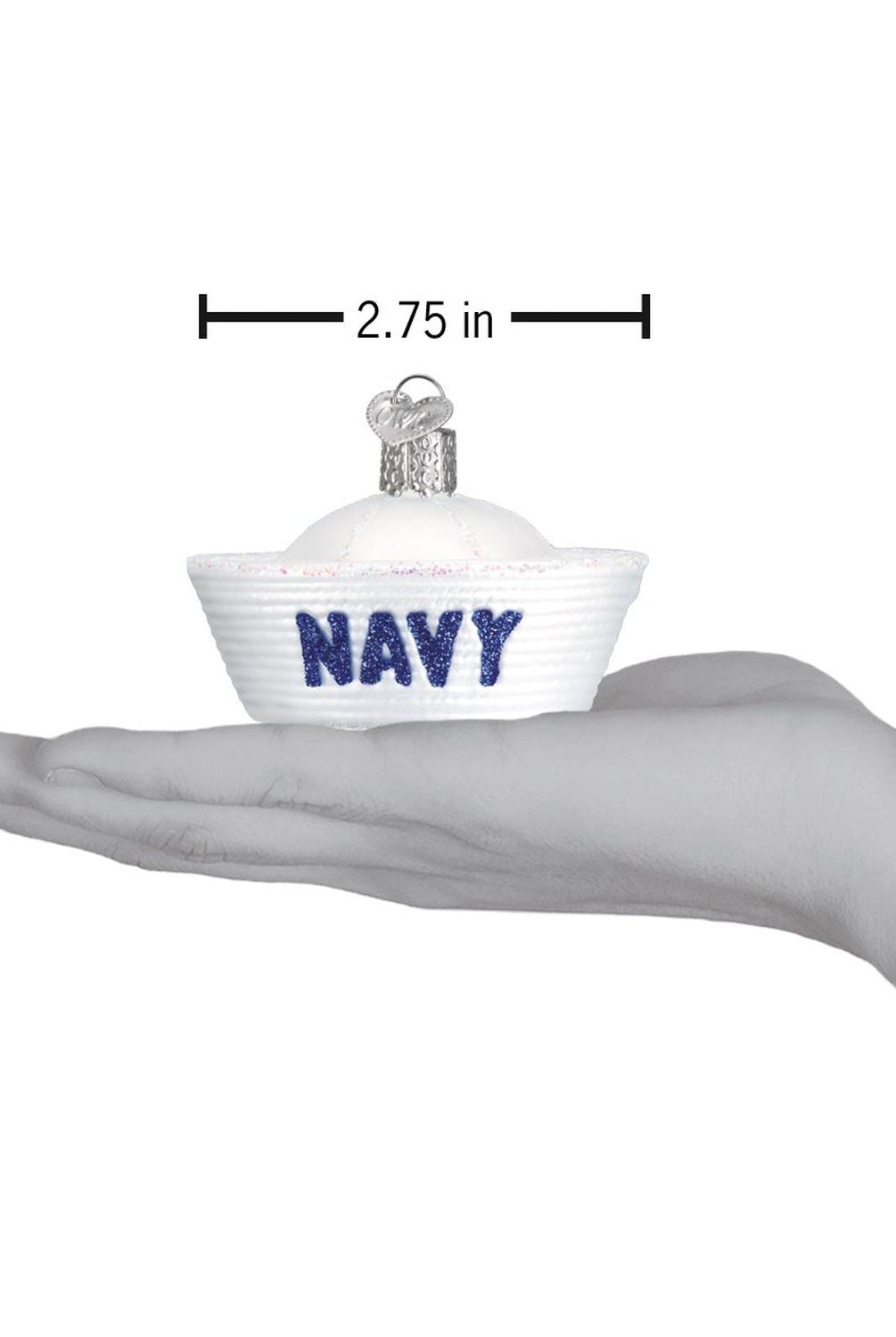 Navy Cap Ornament