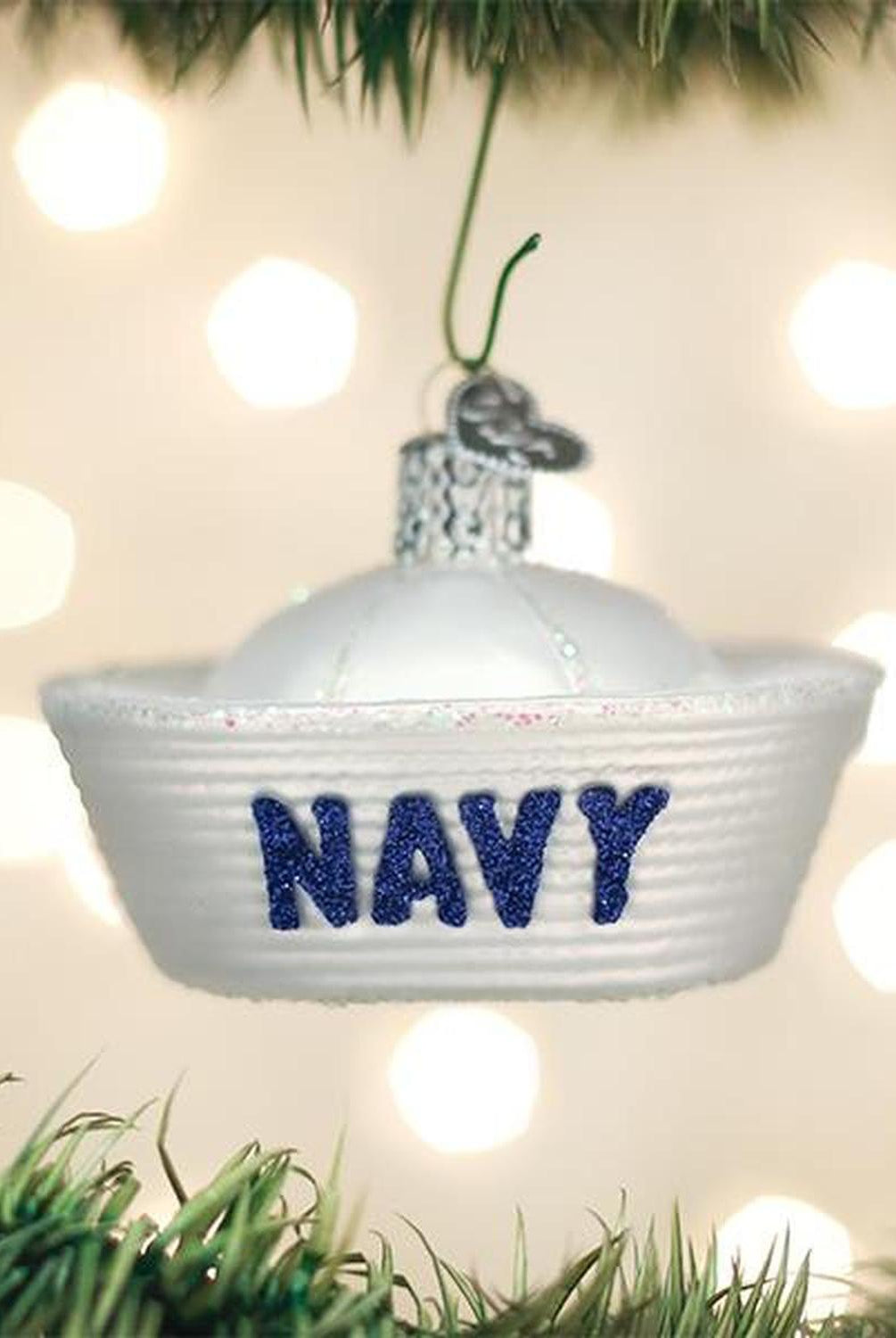 Navy Cap Ornament
