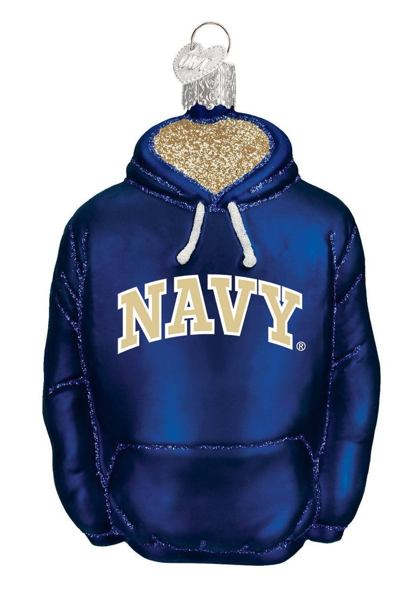 Shop For Navy Hoodie Ornament