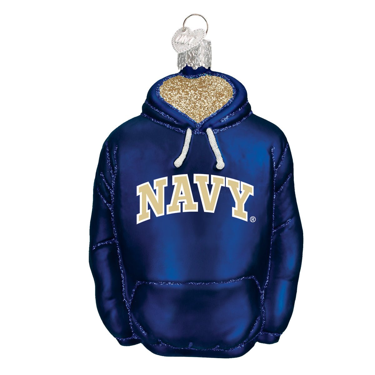 Shop For Navy Hoodie Ornament