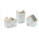 Shop For Neutral Porcelain House Planter (Set of 3)