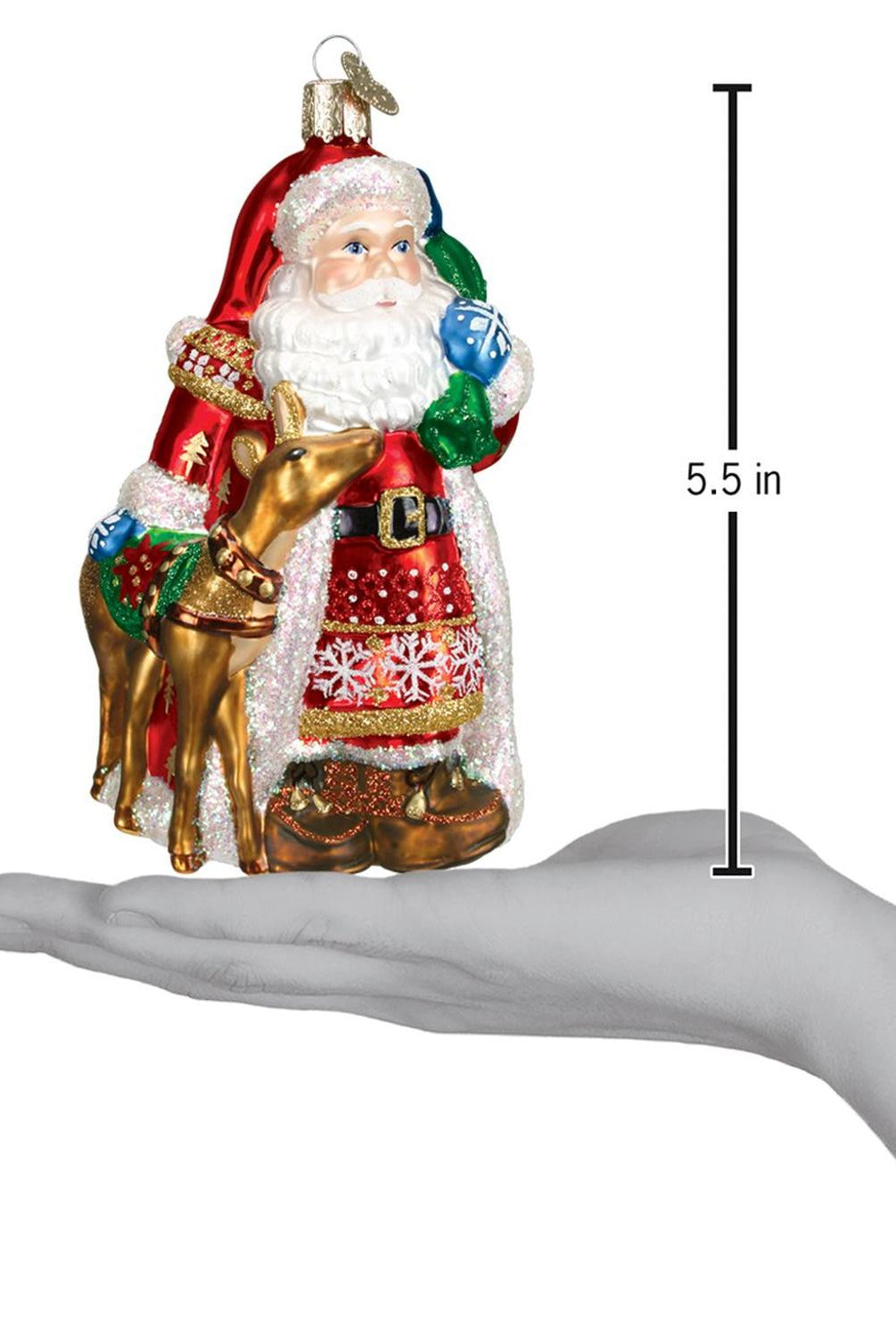 Nordic Santa Ornament
