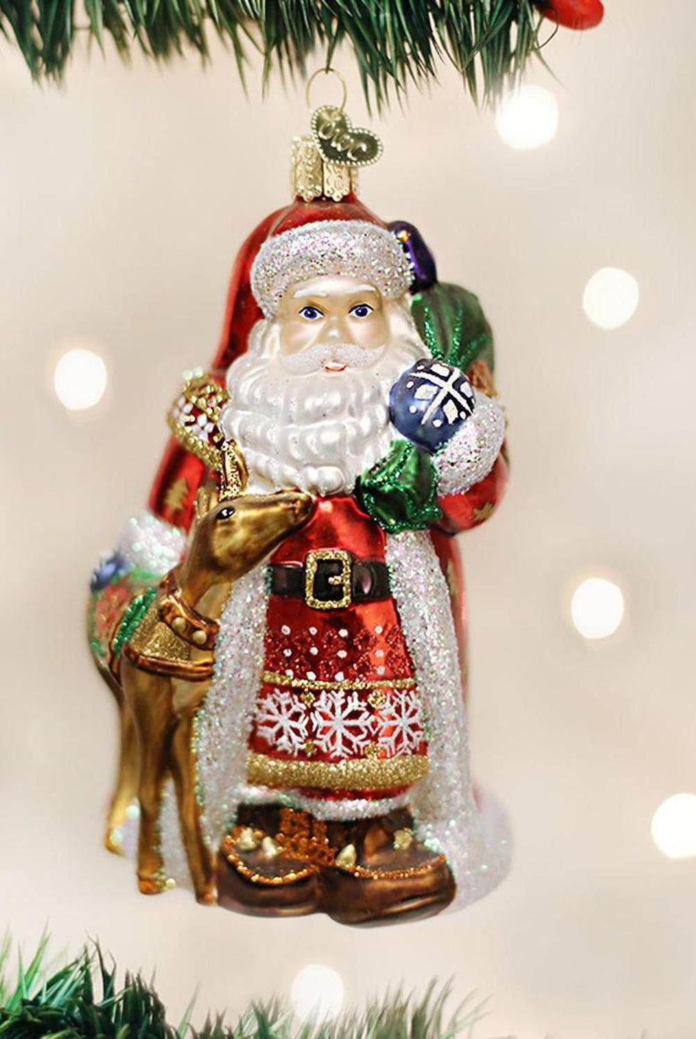 Nordic Santa Ornament